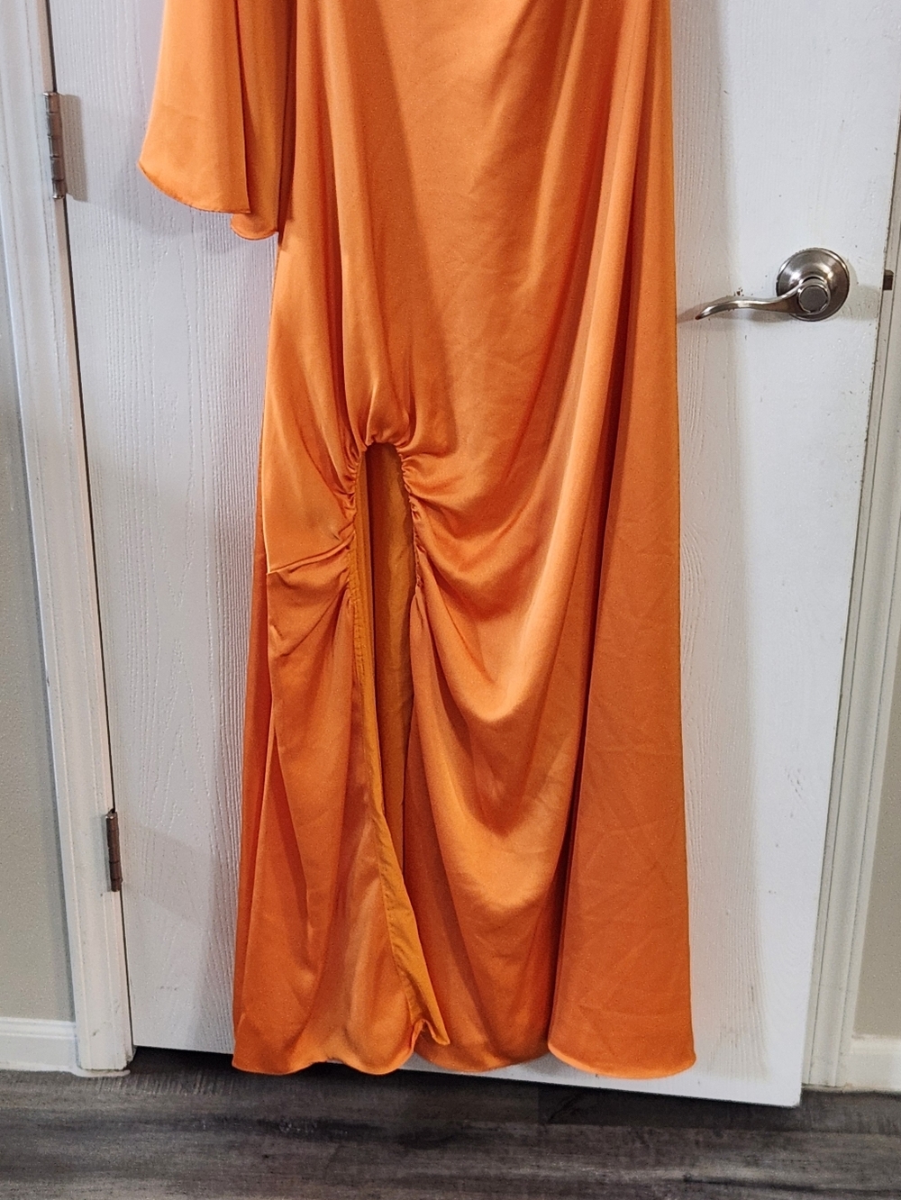 HALSTON Keiana Gown In Satin - Picture 9 of 16